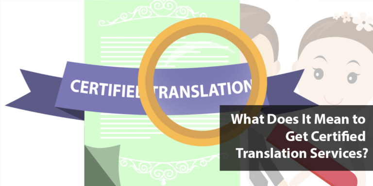 Certified Translation Services Banner