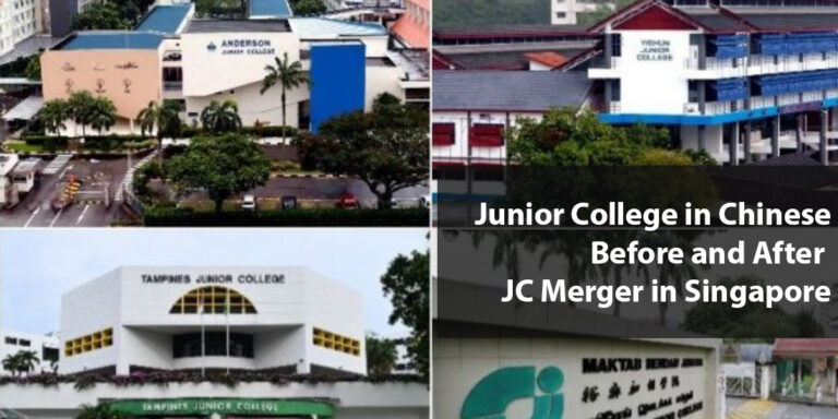 Junior college in chinese and the JC merger in Singapore