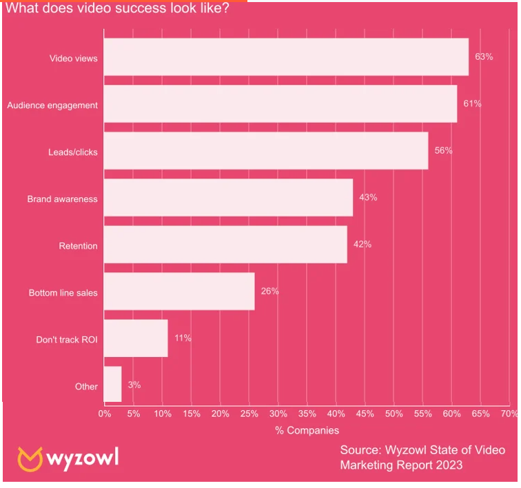 Videos have a positive effect on company's ROI and also help customers understand products and services better.